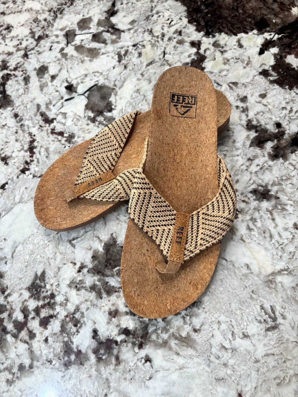 REEF Cushion Strand Sandals, Size 8